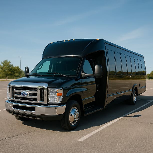 Charter Bus Rental Hanford 18 Passenger Minibus