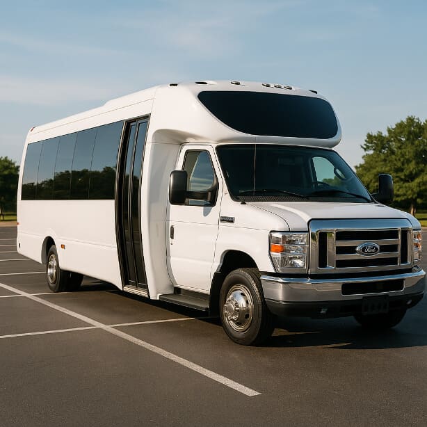 Charter Bus Rental Hanford 20 Passenger Minibus