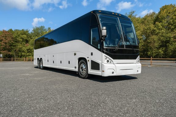 Charter Bus Rental Hanford 56 Passenger Charter Bus